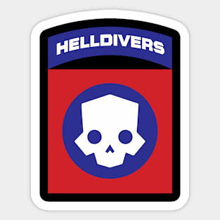 Helldivers Logo Patch Sticker